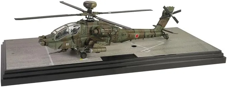 FloZ for FOV Japanese for Boeing Long Bow Apache AH-64D Attack Helicopter 1/72 Helicopter Pre-Built Model
