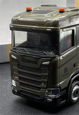 FloZ for Herpa for Scania CS20 Low roof Heavy Duty Tractor Bundeswehr German 1/87 Tank Pre-Built Model