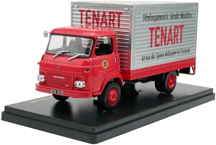 FloZ for IXO for Saviem for SG 4 for MB 59 Fourgon ALLIAGE Leger TENART 1:43 Truck Pre-Built Model