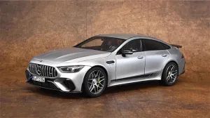 FloZ for NOREV for Mercedes for Benz for AMG for GT63S 2021 Silver Striped Version 1:18 Car Pre-Built Model