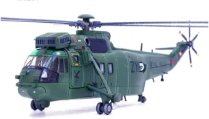 FloZ for Panzerkampf Sea King Helicopter HC4 ZA310 Royal Navy 707 Naval Air Squadron ZY 1994 1:72 Helicopter Pre-Built Model