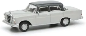 FloZ for Schuco for Mercedes for Benz 200 D fintail (W110) lightgrey 1:64 Truck Pre-Built Model