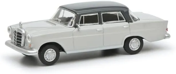 FloZ for Schuco for Mercedes for Benz 200 D fintail (W110) lightgrey 1:64 Truck Pre-Built Model