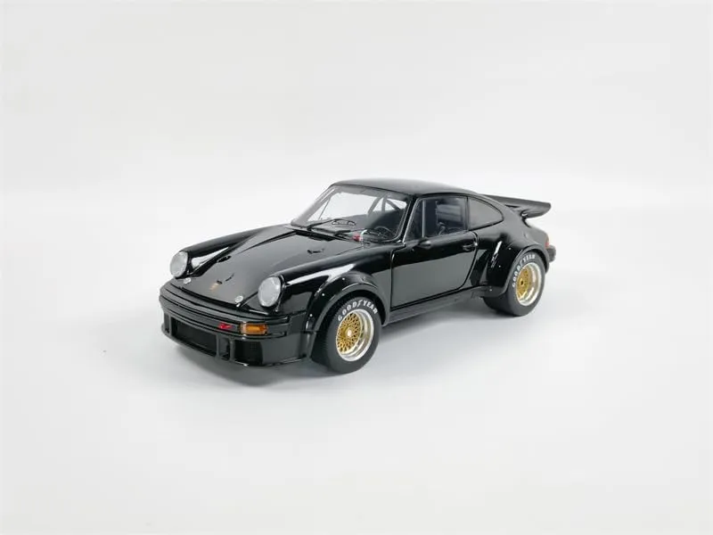 FloZ for Schuco for Porsche for 934 for RSR Black 1:18 Truck Pre-Built Model