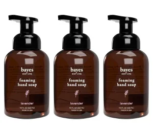 Foaming Hand Soap - Aromatic and Nourishing Hand Wash, Infused with Natural Essential Oils - USDA Certified Biobased - 11.5 Ounce, Lavender, 3 Pack