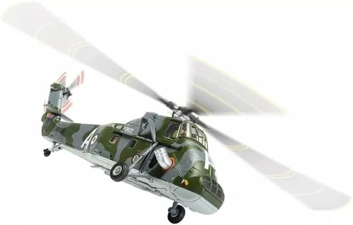for Corgi Westland Wessex HC.2 Helicopter XR500/ARAF 78 Squadron Sharjah AIR Base, TRUCIAL States 1970 1:72 Aircraft Pre-Built Model
