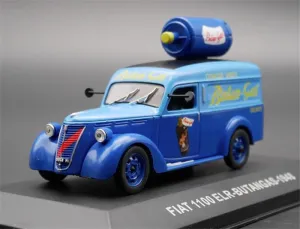 for IXO for Fiat 1100 for ELR for Butangas 1948 1:43 Truck Pre-Built Model