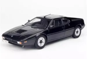 for NOREV for BMW for M1 1980 Black 1:18 Car Pre-Built Model