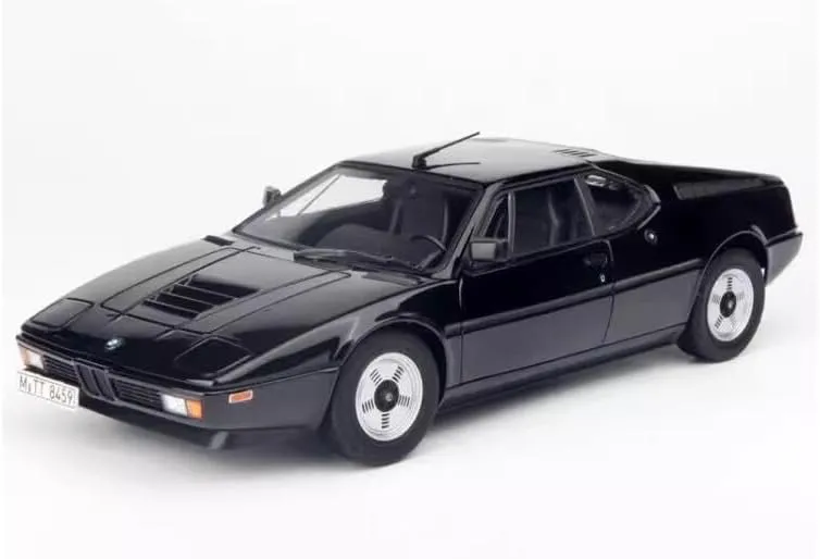 for NOREV for BMW for M1 1980 Black 1:18 Car Pre-Built Model