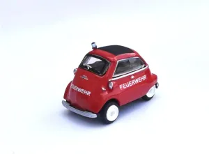 for Schuco for BMW for Isetta Feuerwehr Police car Version 1:87 Truck Pre-Built Model