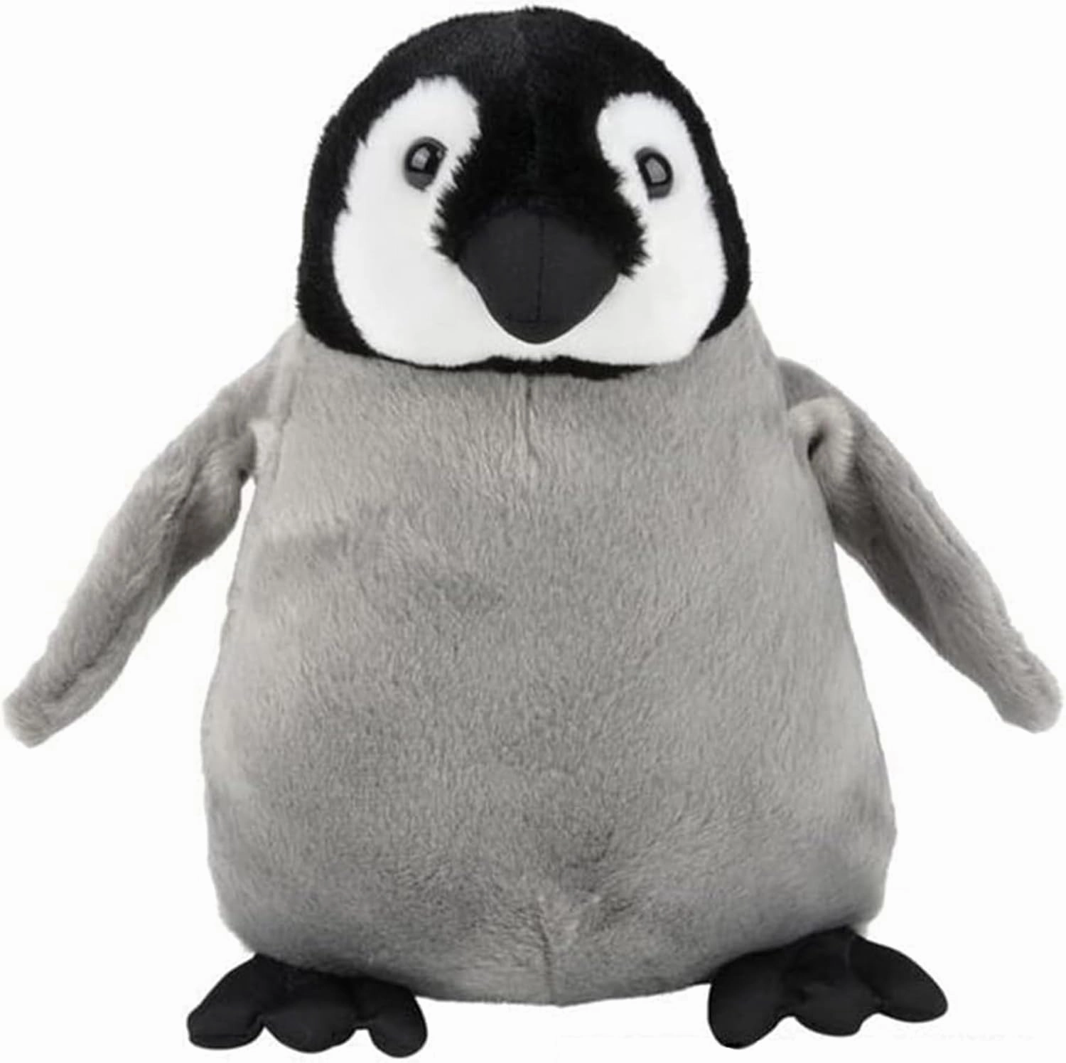 Forest & Twelfth 10" Stuffed Baby Penguin Plush, Majestic Animal Collection Stuffed Animal, Premium Materials, Best Gift for Kids Age 3 , Nursery and Room Decor (10" Baby Penguin)