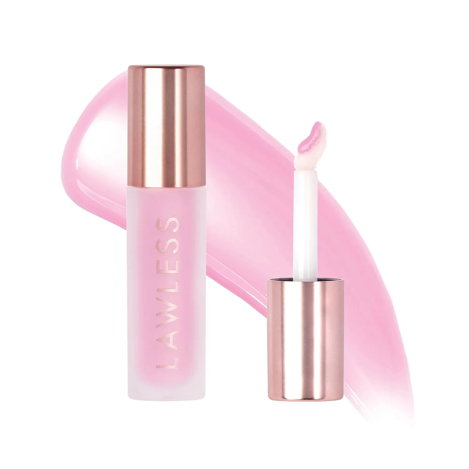 Forget the Filler Lip Plumping Line Smoothing Gloss - Strawberry Milkshake - Premium Volumizing Lip Gloss with Natural Ingredients Designed to Plump, Firm, and Hydrate Lips 0.11 oz