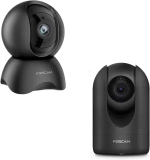 FOSCAM 3K 5MP WiFi Pet Cameras for Home Security & 4MP WiFi IP Camera,Wireless Baby Monitor with AI Human Detection