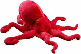 FRANKIEZHOU Octopus Stuffed Animal-Red 17.72",Realistic Octopus Plush Toy, Octopus Stuffed Animal,Soft Toy,Girl Toys,Gifts for Kids, Home Decor,Hugging Toy