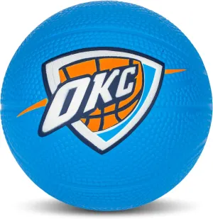 Franklin Sports Kids NBA Mini Foam Basketball - 5.5" Inch Soft Toy Basketball for Indoor or Mini Over the Door Hoops