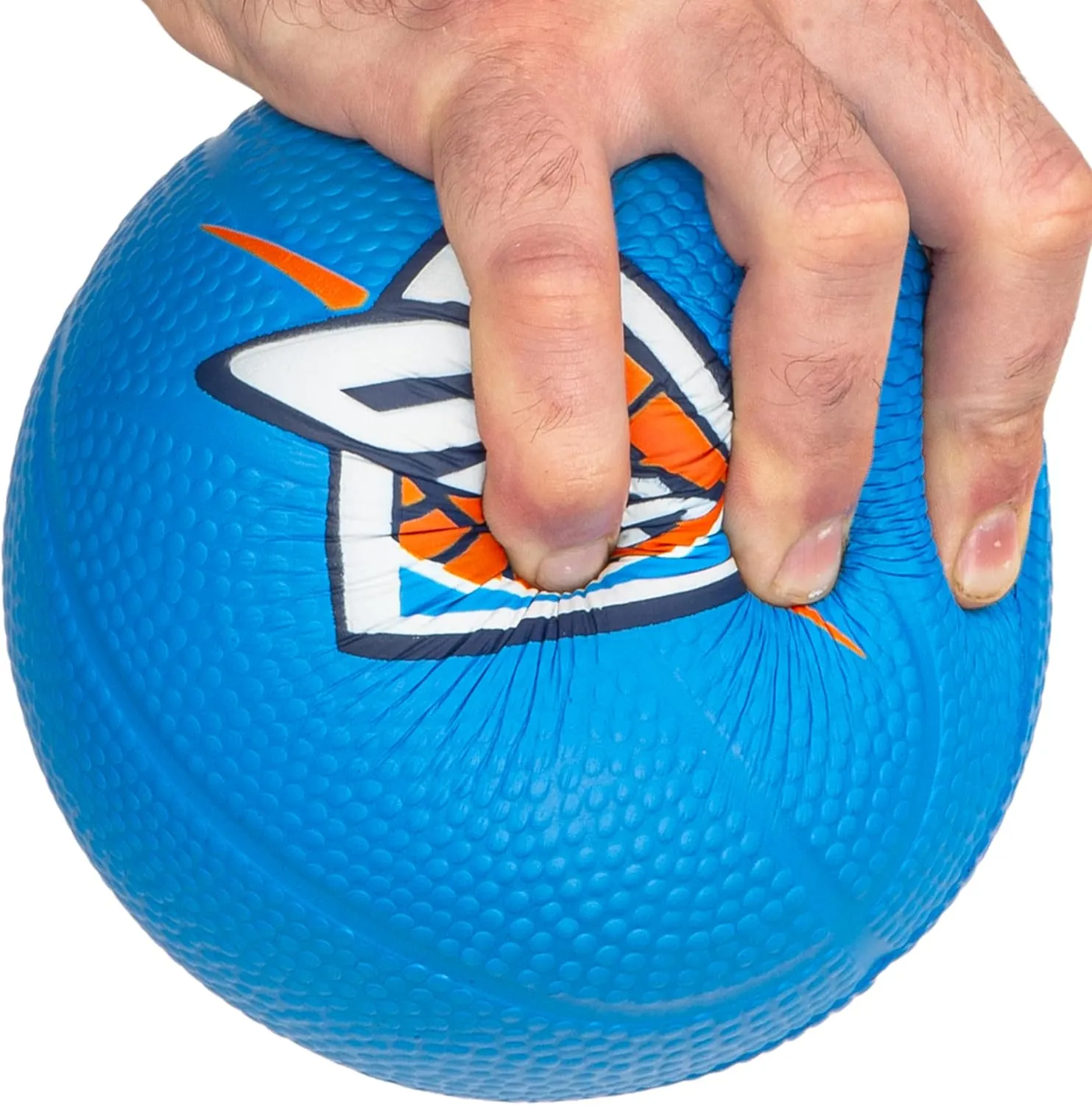 Franklin Sports Kids NBA Mini Foam Basketball - 5.5" Inch Soft Toy Basketball for Indoor or Mini Over the Door Hoops
