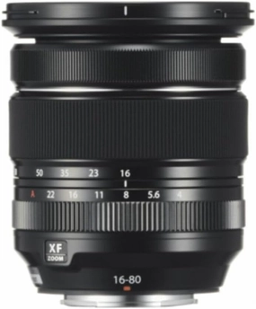 FUJIFILM X Replacement Lens Fujinon Zoom Standard 0.6-3.1 inches (16-80 mm) F4 Thread, Image Stabilization, Dustproof, Splashproof, Low Temperature Resistant, Aperture Ring F XF16-80MMF4 R OIS WR