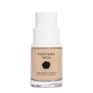 Furtuna Skin Face & Eye Serum - Dual-Use Formula to Lift, Reduce Puffiness and Even Tone, Wild-Foraged Botanicals, Vegan, Dermatologist Tested, EWG Verified, 30ml