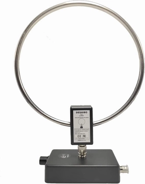 GA450 Loop Antenna, GOOZEEZOO Active Shortwave Radio Antenna with BNC Cable HF Antenna SW 2.3-30MHz MW 522-1710KHz Portable Receiving for Ham Radio
