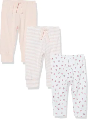 GAP Baby Girls' 3-Pack First Favourite Pull-on Pants Bottoms