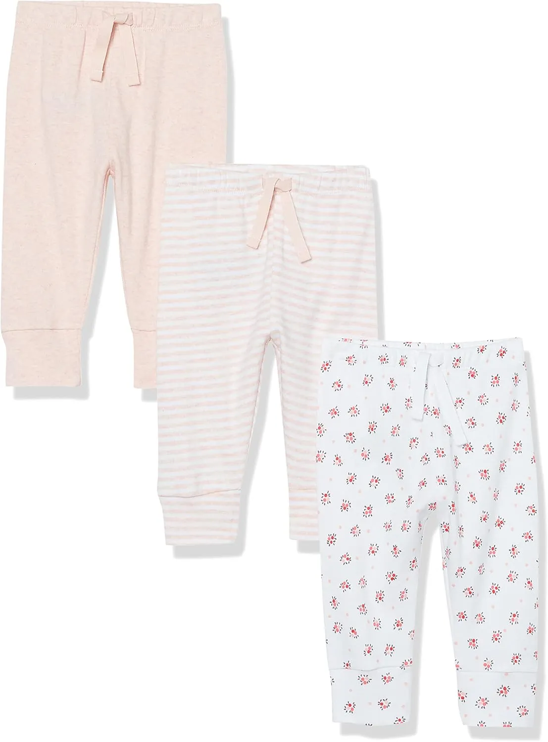 GAP Baby Girls' 3-Pack First Favourite Pull-on Pants Bottoms