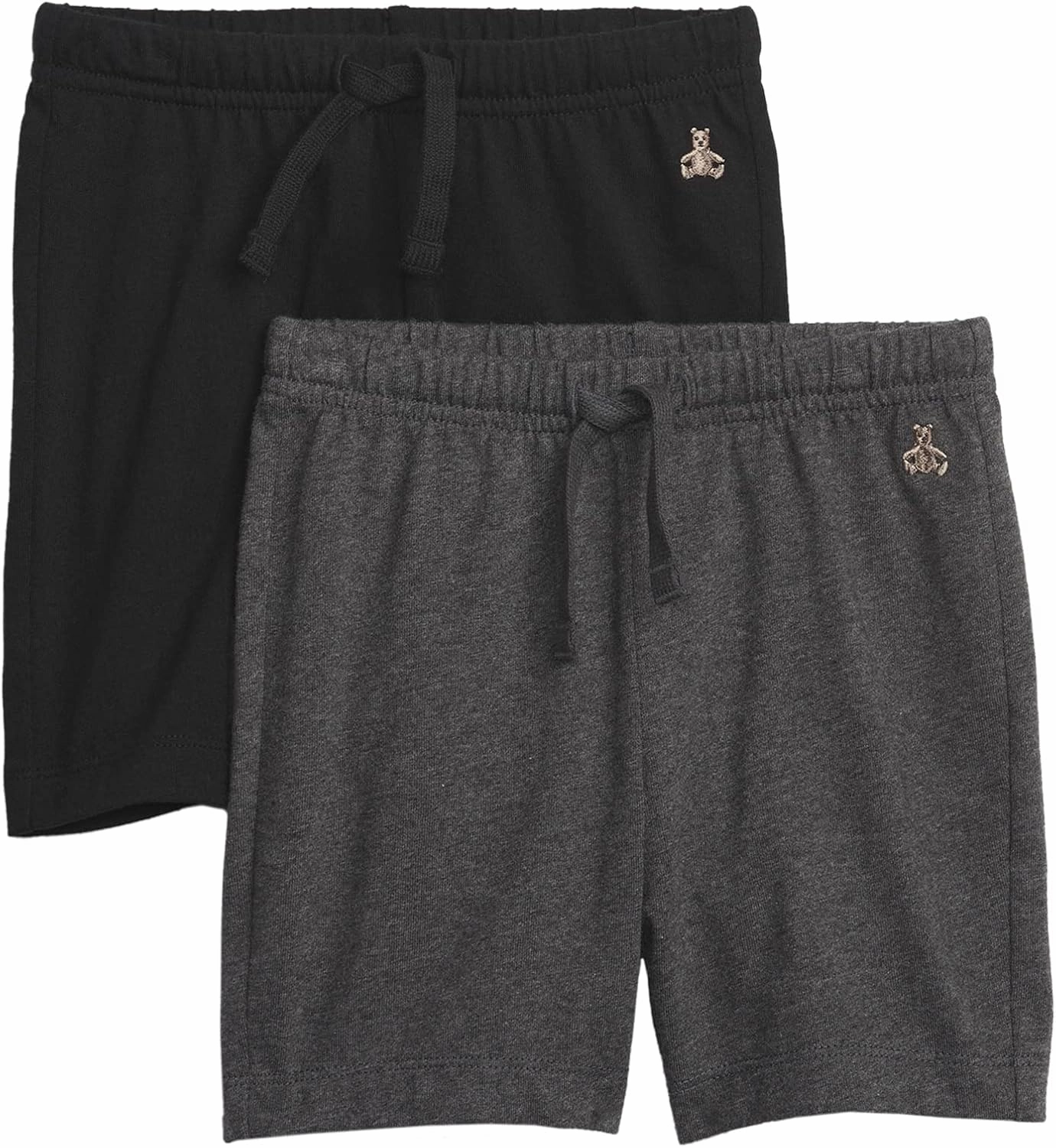GAP Baby Boys' 2-Pack Knit Pull-on Shorts