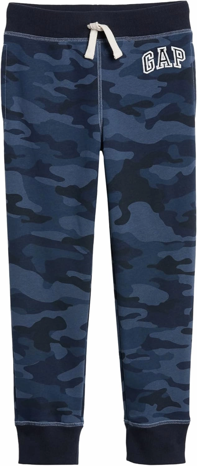 GAP Boys' Heritage Logo Pull-on Jogger Sweatpants