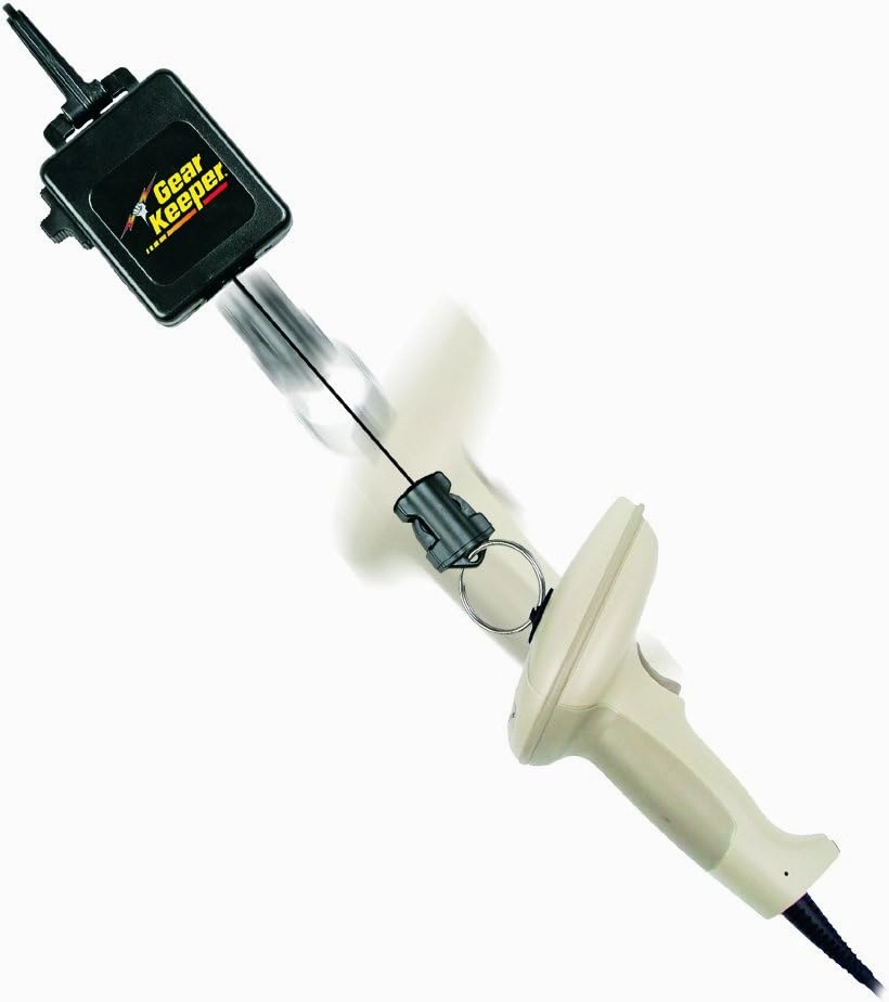 Gear Keeper RT3-4512 Hanging Scanner Tether - Retractable Gear Tether - Q/C-II Connector for Easy Disconnection - Scanner and Tool for Work - Made in The USA - 12 Ounces