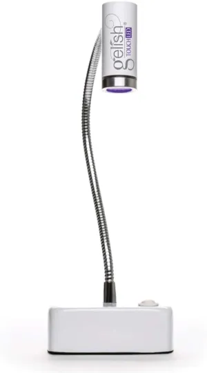 Gelish Touch LED Light – Portable, Rechargeable UV/LED Lamp, Touch Activated, 30-Second Curing for Faster Gel Nail Applications.