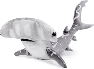 Giant Hammerhead Shark Plush Toy - Realistic 40in Long Grey Hammerhead Shark Stuffed Toys, Super Soft Ocean Sea Creatures Sharks Plush Toy Gift Collection for Kids