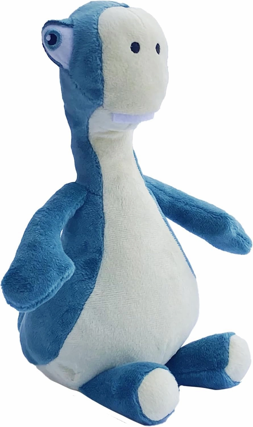 Gigantosaurus: 10" Dinosaur Soft Plush - Bill - Blue & White Huggable Dino, Soft Texture Stuffed Toy, TV Series Character, Toddler & Kids Ages 1 