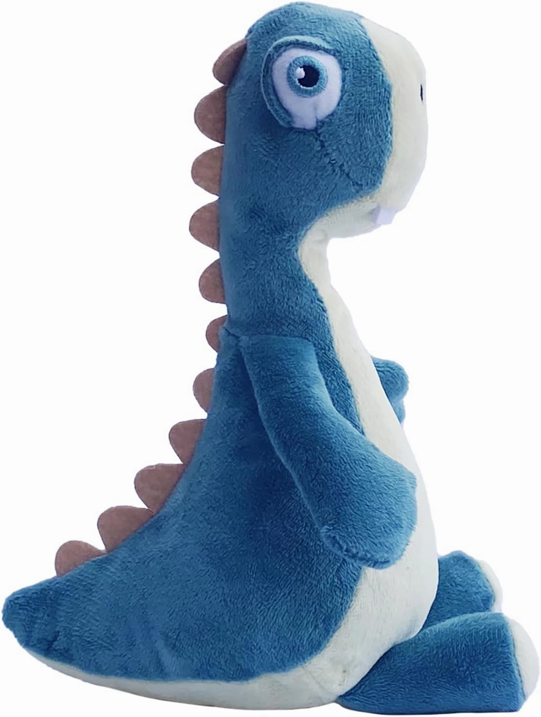 Gigantosaurus: 10" Dinosaur Soft Plush - Bill - Blue & White Huggable Dino, Soft Texture Stuffed Toy, TV Series Character, Toddler & Kids Ages 1 