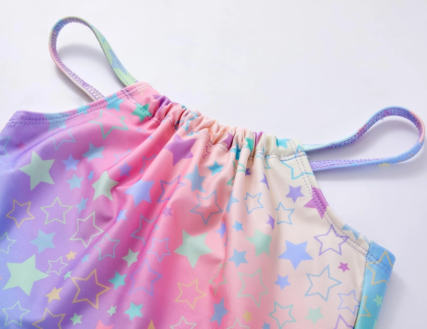 Girls Swimsuit 2-Piece Halter Tankini Set Beach Sport Bathing Suit UPF 50  Swimwear for 3-12 Years Old Kids