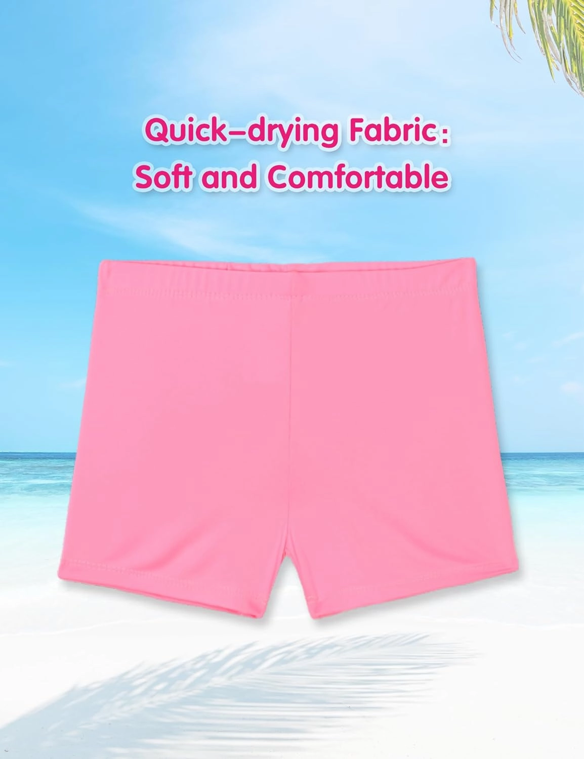 Girls Swimsuit Colorful Short Sleeve Bathing Suits UPF 50  Rash Guard Set Two Piece Summer Swimwear