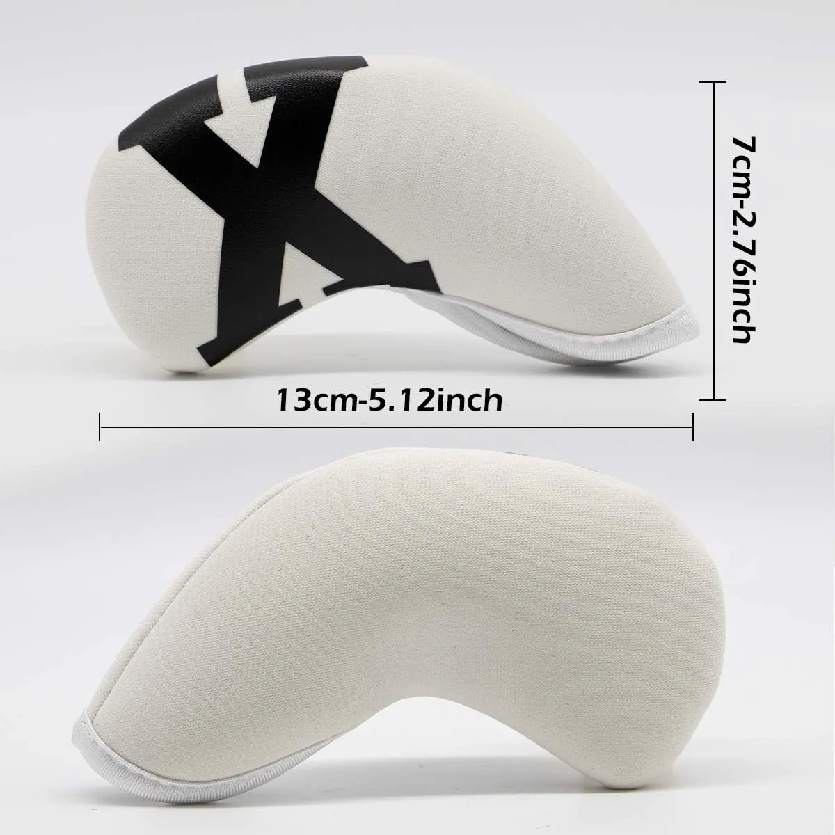 Golf Club Head Covers with Colorful Number Neoprene Iron Covers Set - Fit All Brands - 4/10pcs