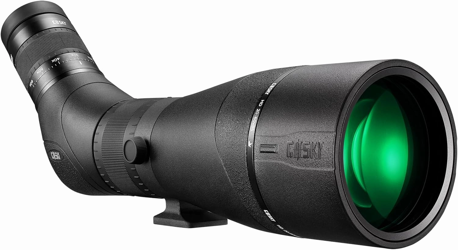 Gosky EagleView Spotting Scope 20-60x 85 HD Spotter Scope with Smartphone Adapter for Target Shooting Bird Watching Wildlife Scenery Astronomy