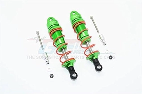 GPM for Arrma Senton 6S BLX (AR102654) & Typhon 6S BLX (AR106013) Upgrade Parts Aluminum Front Adjustable Dampers 100mm - 1Pr Set Green