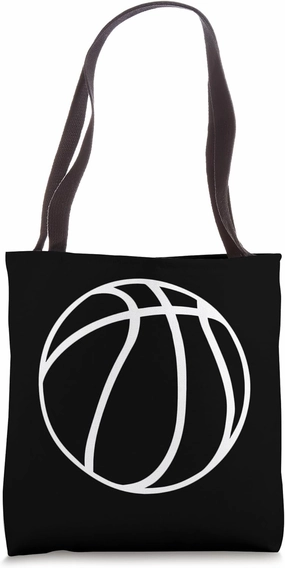 Graphic Basketball Tote Bag