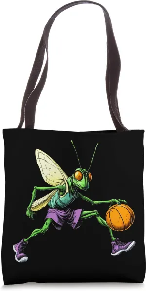 Grasshopper Basketball Player Grasshopper Tote Bag