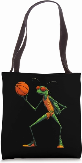 Grasshopper Basketball Tote Bag