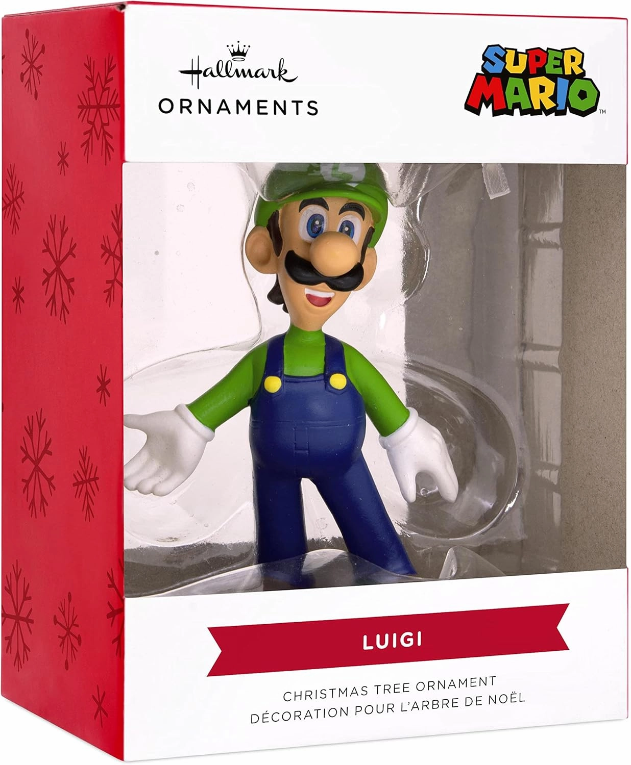 Hallmark Nintendo Super Mario Luigi Resin Christmas Ornament