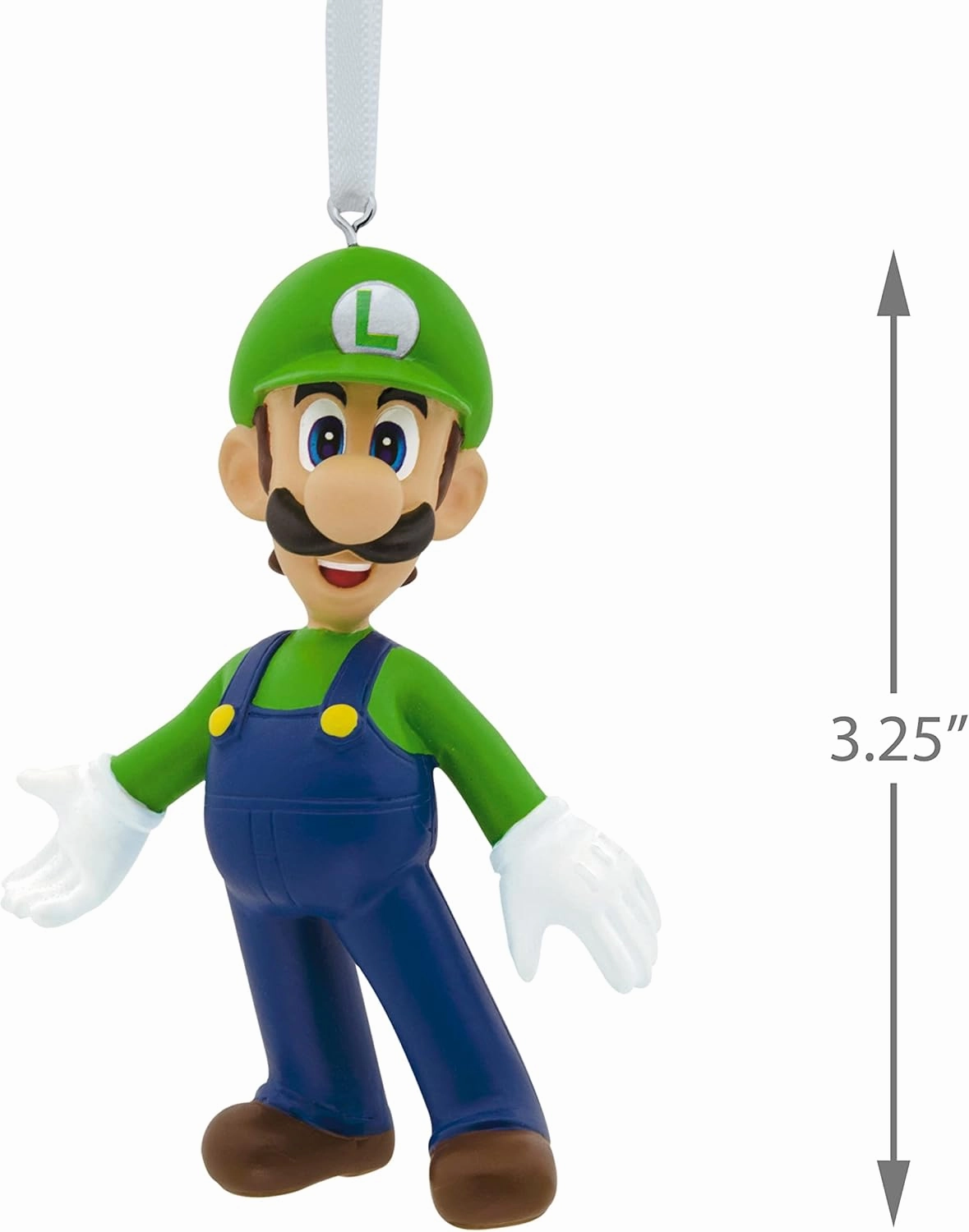 Hallmark Nintendo Super Mario Luigi Resin Christmas Ornament