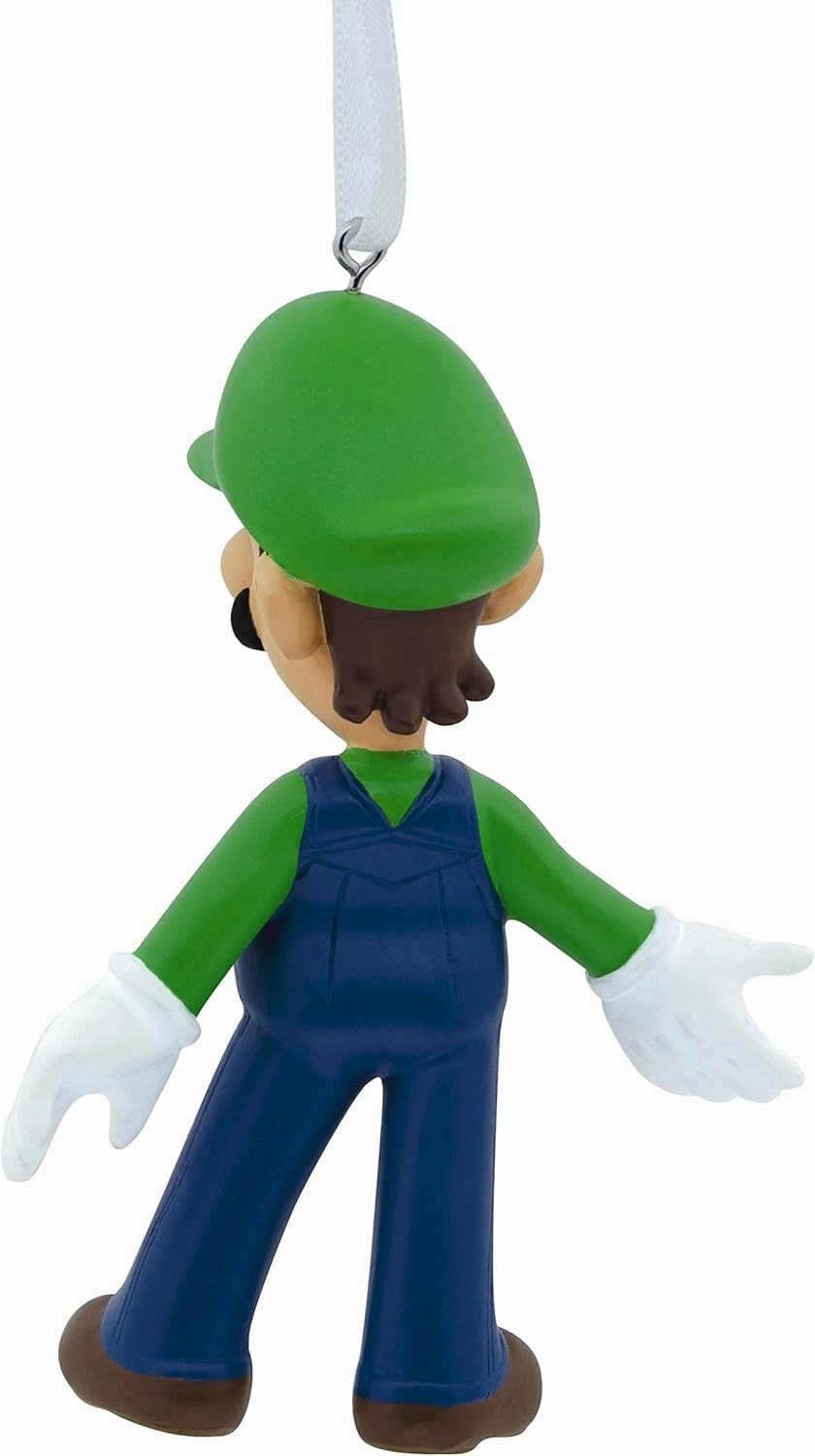 Hallmark Nintendo Super Mario Luigi Resin Christmas Ornament
