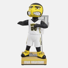Herky The Hawk Iowa Hawkeyes March Madness Mascot Bobblehead