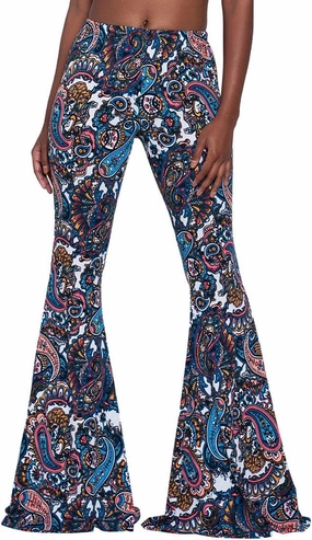 Herose Tall Ladies Soft Flared Leggings Pants Floor Length S-2XL
