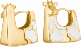 Hey Harper Hoop Earrings For Women Trendy - Lightweight Waterproof & Sweatproof Jewerly