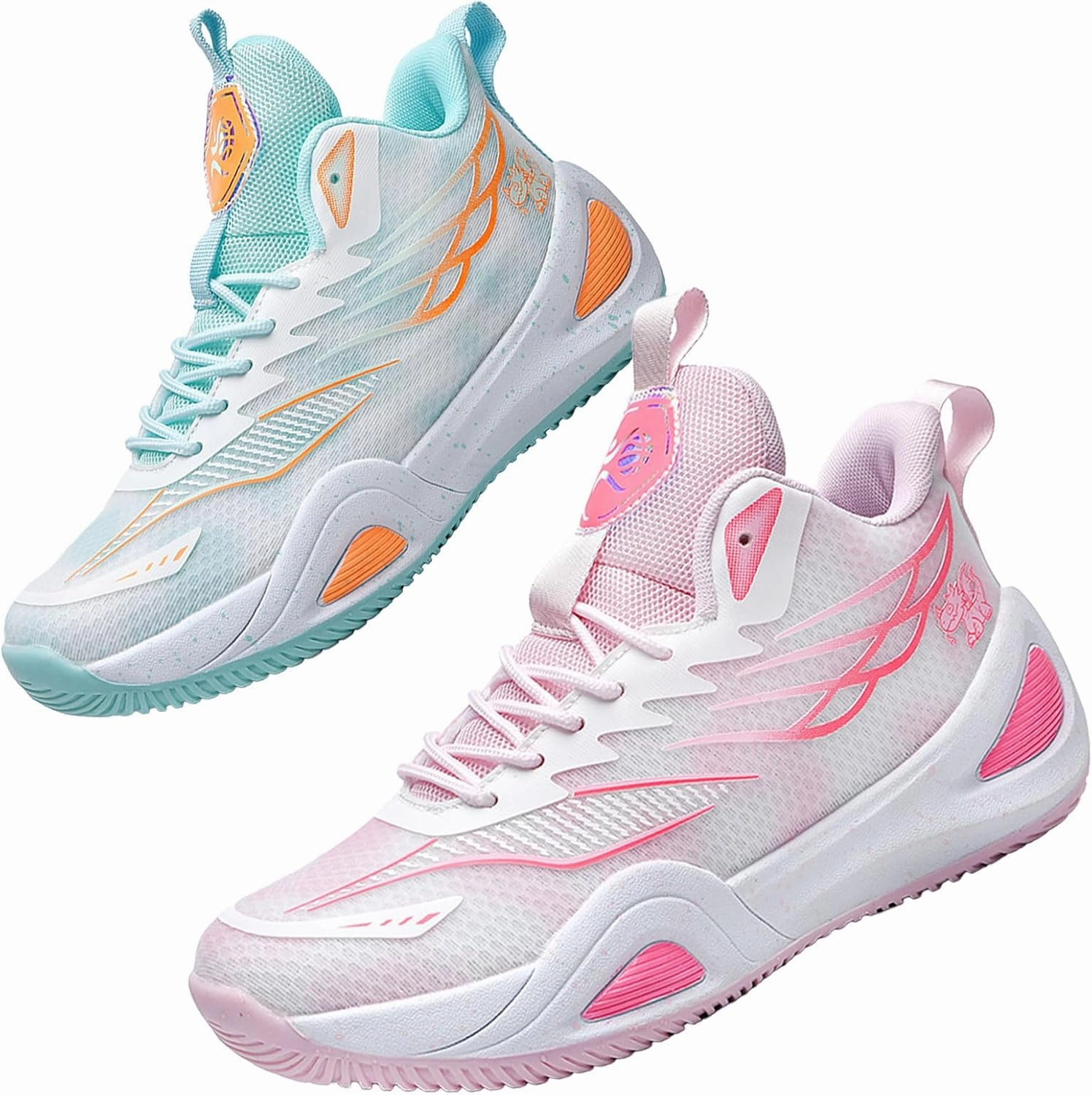 High Top Womens Mens Basketball Shoes Breathable Non Slip Outdoor Sneakers Outdoor Sports Shoes for Men and Women
