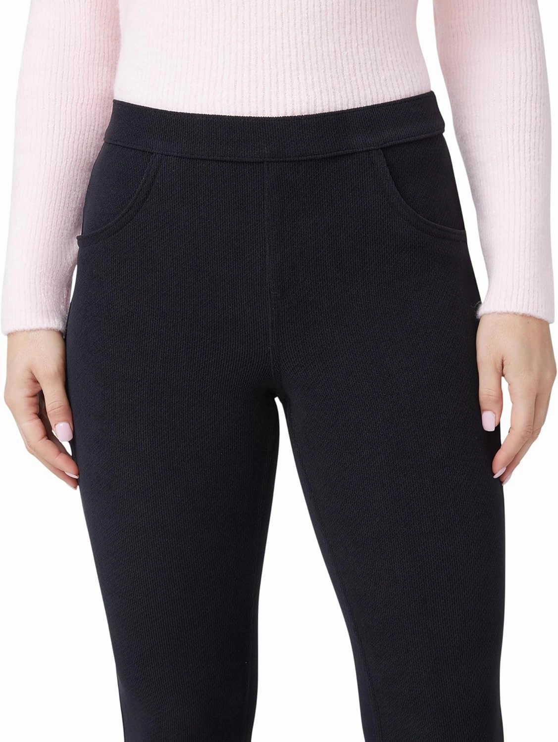 HUE Women's Soft Twill Jean Style Leggings