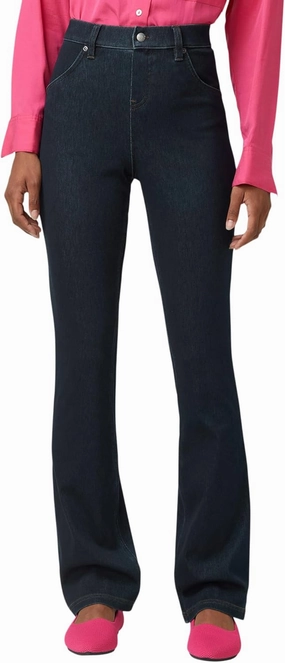 HUE Women's Ultra Soft High Waist Denim Baby Bootcut Leggings