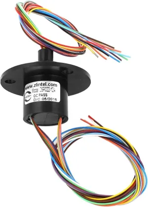 IIVVERR 22mm12 wires Capsule sli-p Ring Test Equipment AC/DC 240V (22mm12 wires Capsule sli-p Ring Test Equipment AC/DC 240V